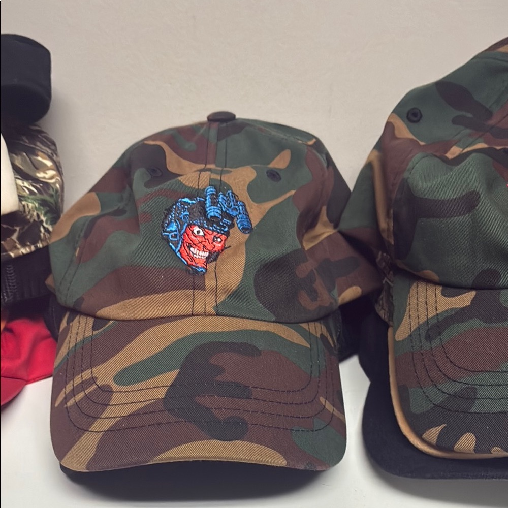 Camo hat